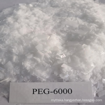 Glycol Polyethylene Electrolytes Powder/Flake PEG 6000